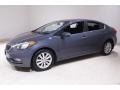 2014 Steel Blue Kia Forte EX  photo #3