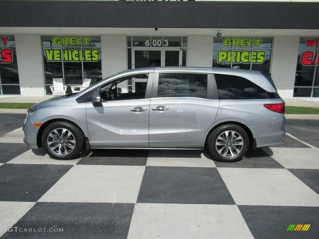 2022 Odyssey EX-L - Lunar Silver Metallic / Gray photo #1