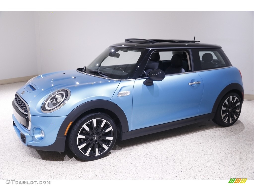 Electric Blue 2019 Mini Hardtop Cooper S 2 Door Exterior Photo #143000180
