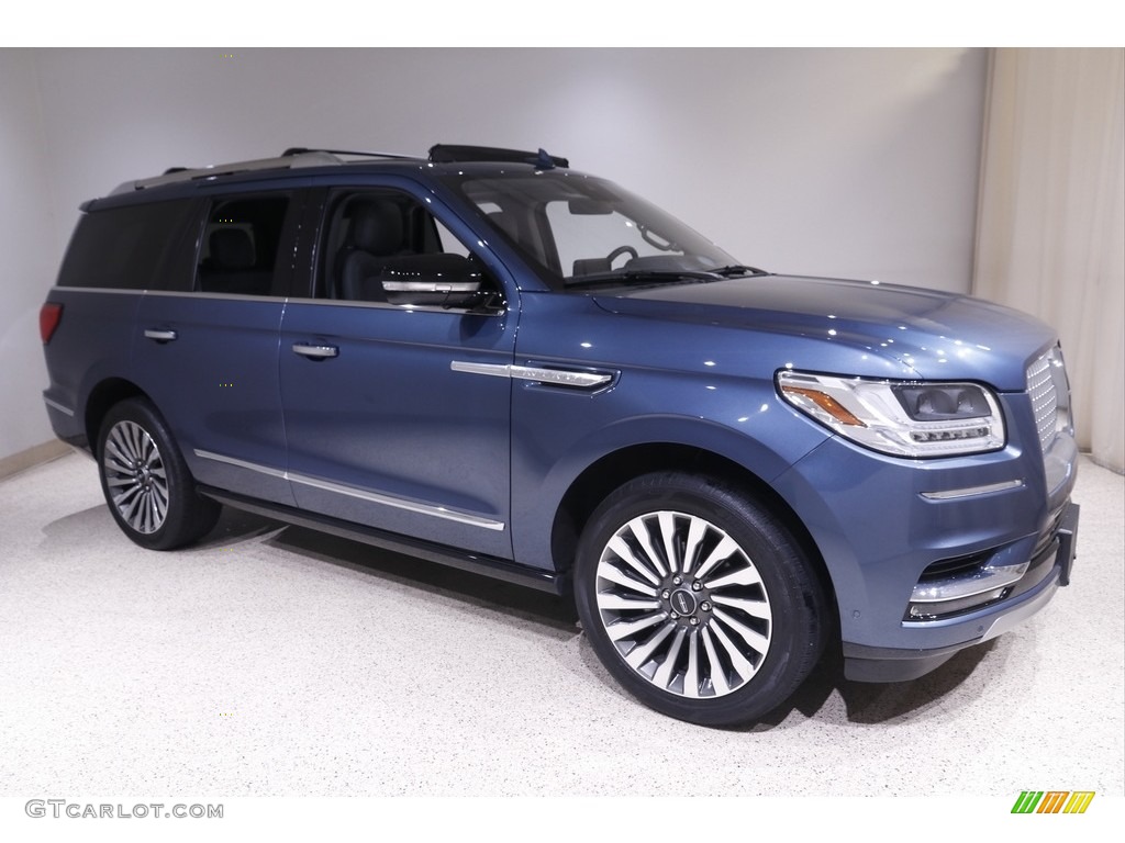 Blue Diamond Metallic 2019 Lincoln Navigator Reserve 4x4 Exterior Photo #143000749