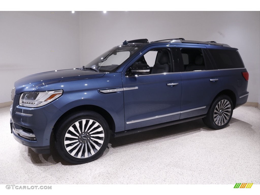Blue Diamond Metallic 2019 Lincoln Navigator Reserve 4x4 Exterior Photo #143000800