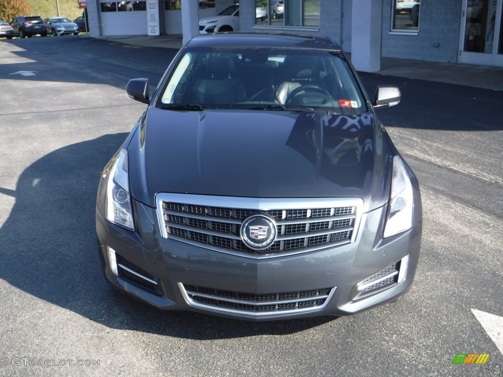 2014 ATS 3.6L AWD - Phantom Gray Metallic / Jet Black/Jet Black photo #4