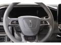 2019 Lincoln Navigator Medium Slate Interior Steering Wheel Photo