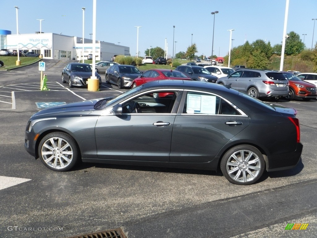 2014 ATS 3.6L AWD - Phantom Gray Metallic / Jet Black/Jet Black photo #7