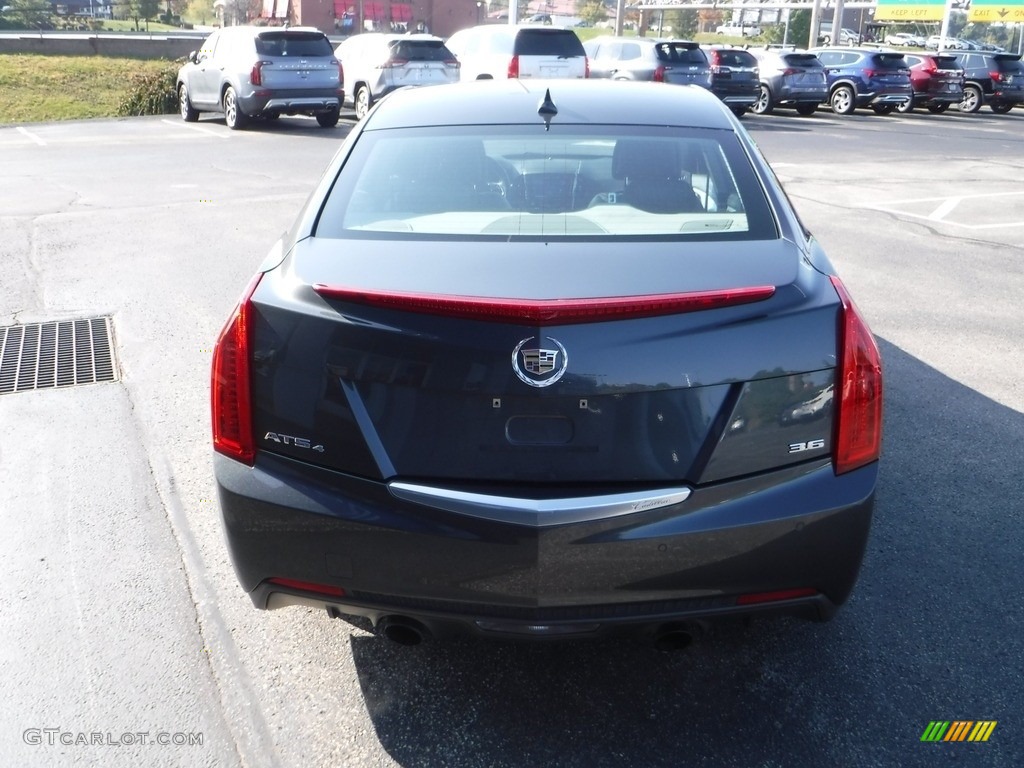 2014 ATS 3.6L AWD - Phantom Gray Metallic / Jet Black/Jet Black photo #9