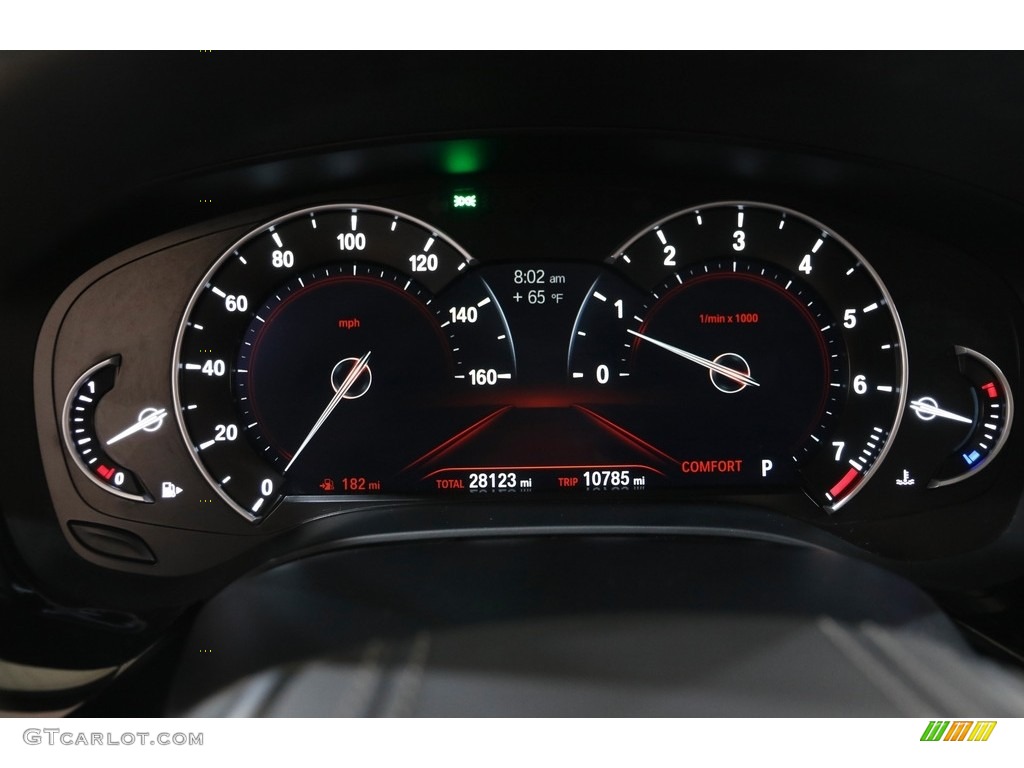 2018 5 Series 540i xDrive Sedan - Alpine White / Black photo #8