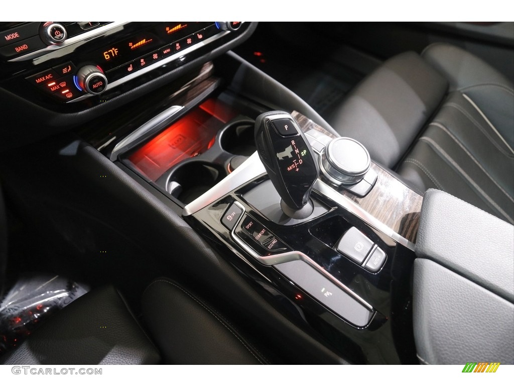 2018 5 Series 540i xDrive Sedan - Alpine White / Black photo #15