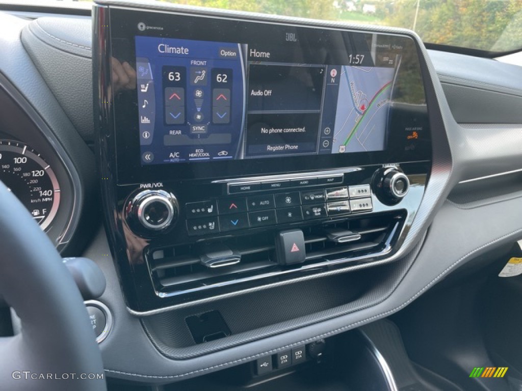 2021 Highlander Platinum AWD - Ruby Flare Pearl / Black photo #5