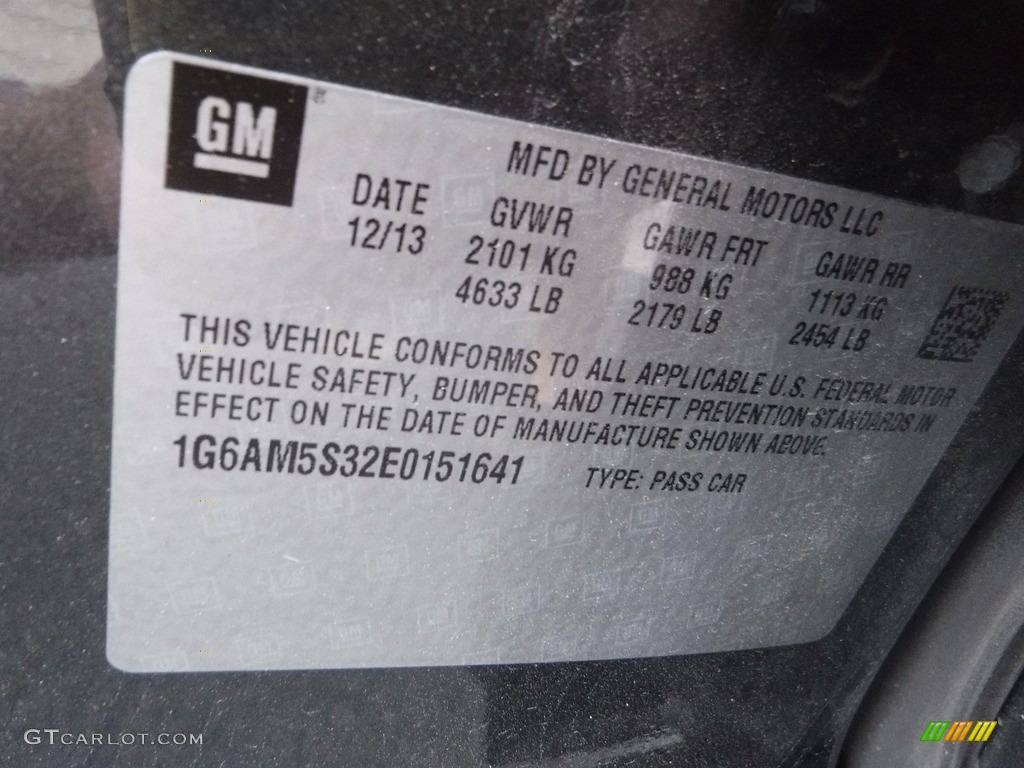 2014 ATS 3.6L AWD - Phantom Gray Metallic / Jet Black/Jet Black photo #34