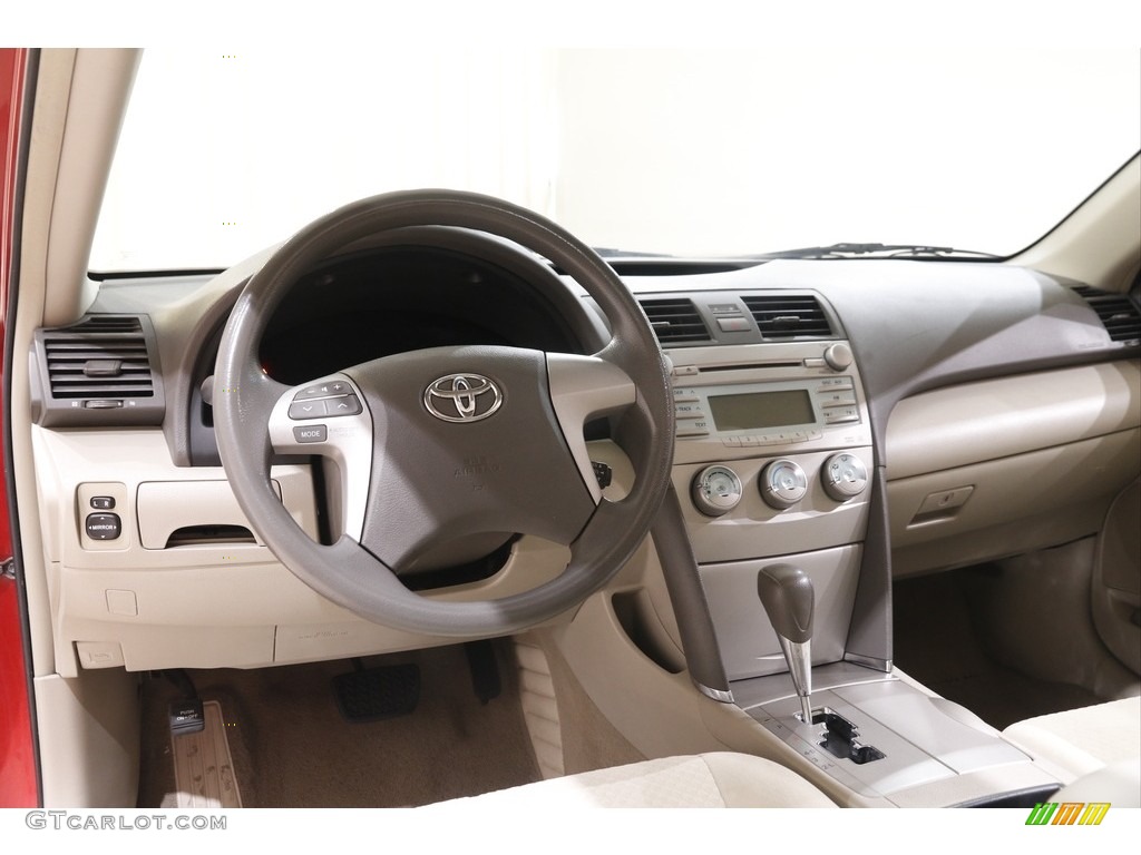 2009 Camry LE - Barcelona Red Metallic / Bisque photo #6