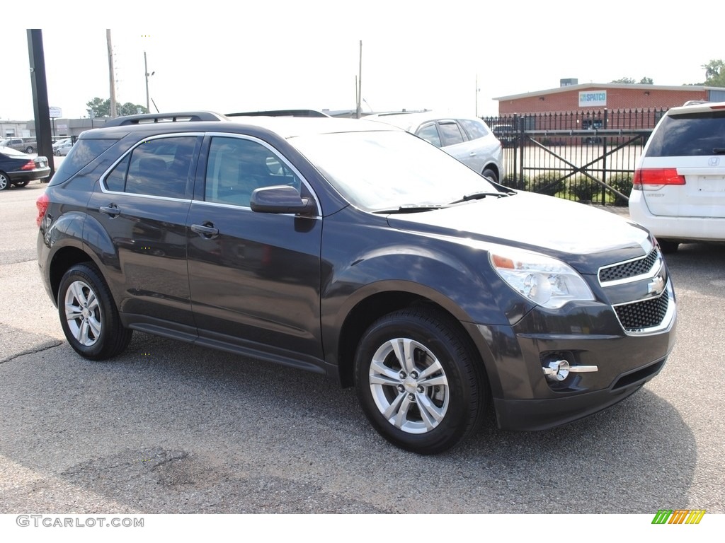 2013 Equinox LT AWD - Tungsten Metallic / Light Titanium/Jet Black photo #7
