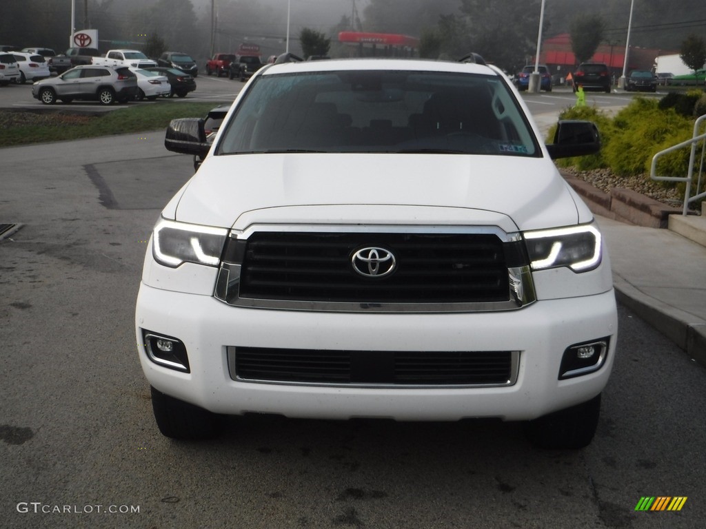 2019 Sequoia TRD Sport 4x4 - Super White / Black photo #13