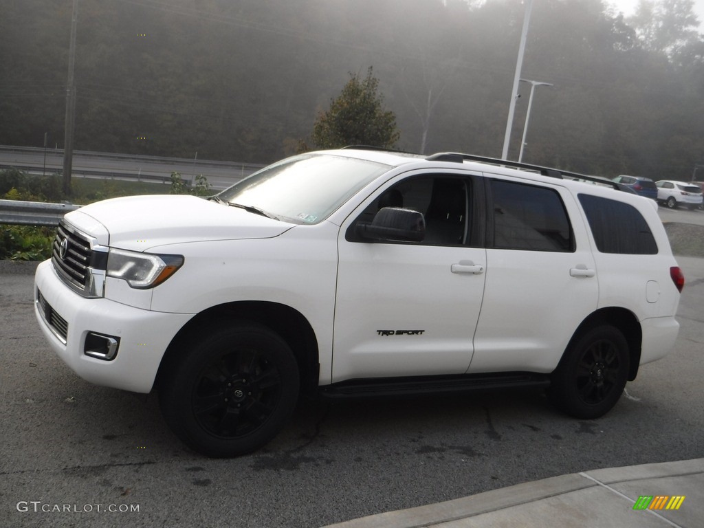 2019 Sequoia TRD Sport 4x4 - Super White / Black photo #15