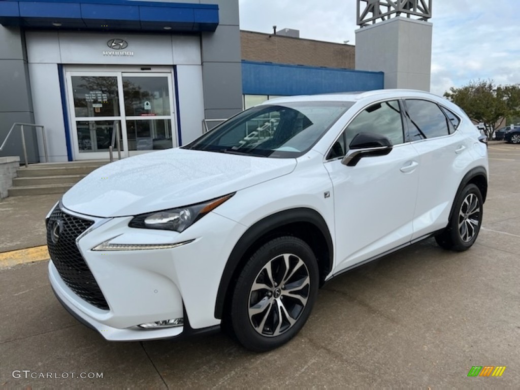 2016 NX 200t F Sport AWD - Ultra White / Rioja Red photo #1