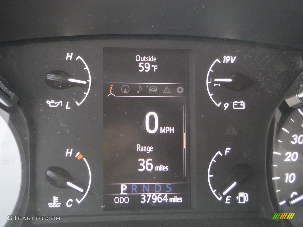 2019 Sequoia TRD Sport 4x4 - Super White / Black photo #40