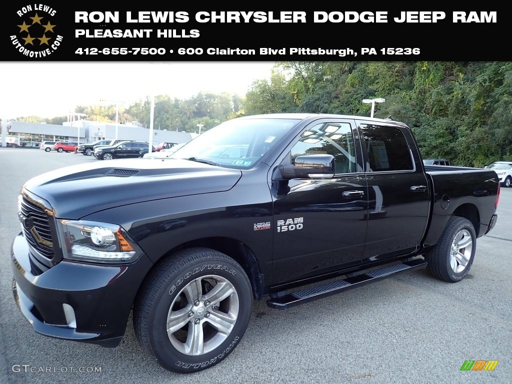 Brilliant Black Crystal Pearl Ram 1500