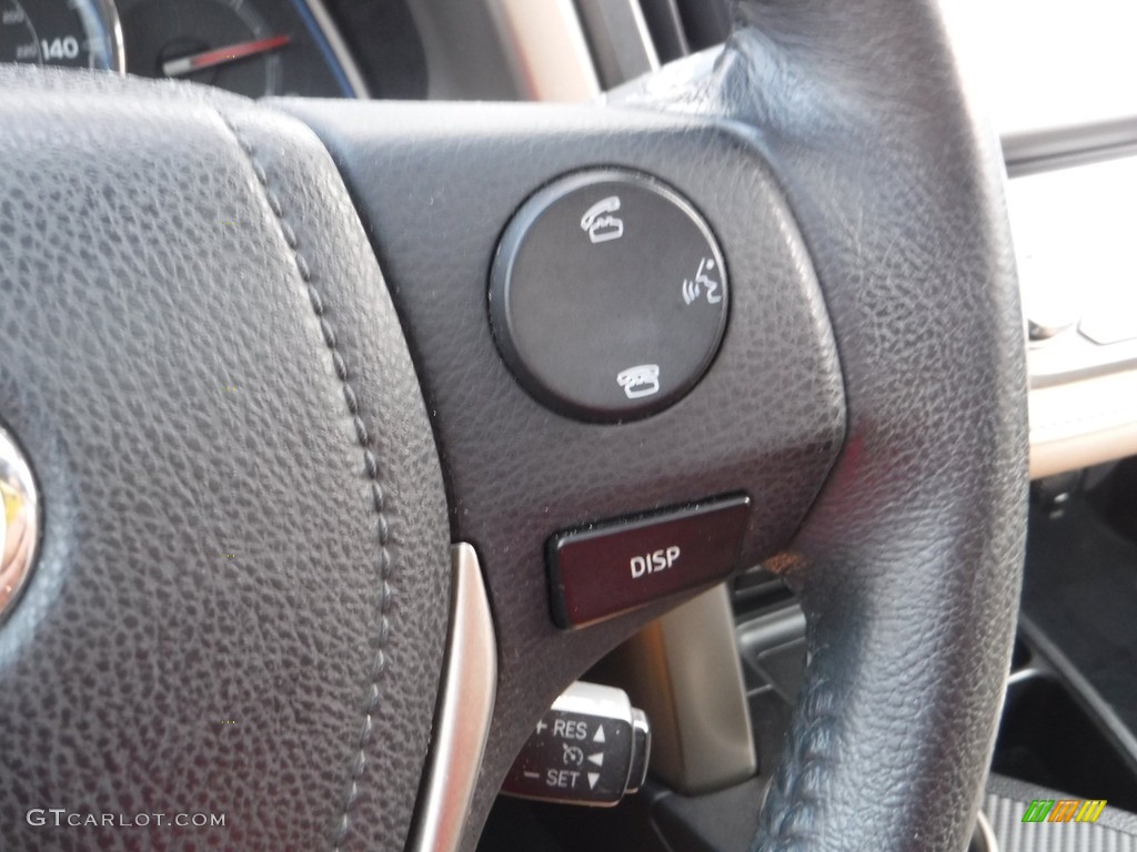 2015 RAV4 Limited AWD - Blizzard Pearl / Latte photo #10
