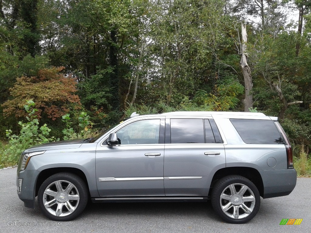 Satin Steel Metallic Cadillac Escalade