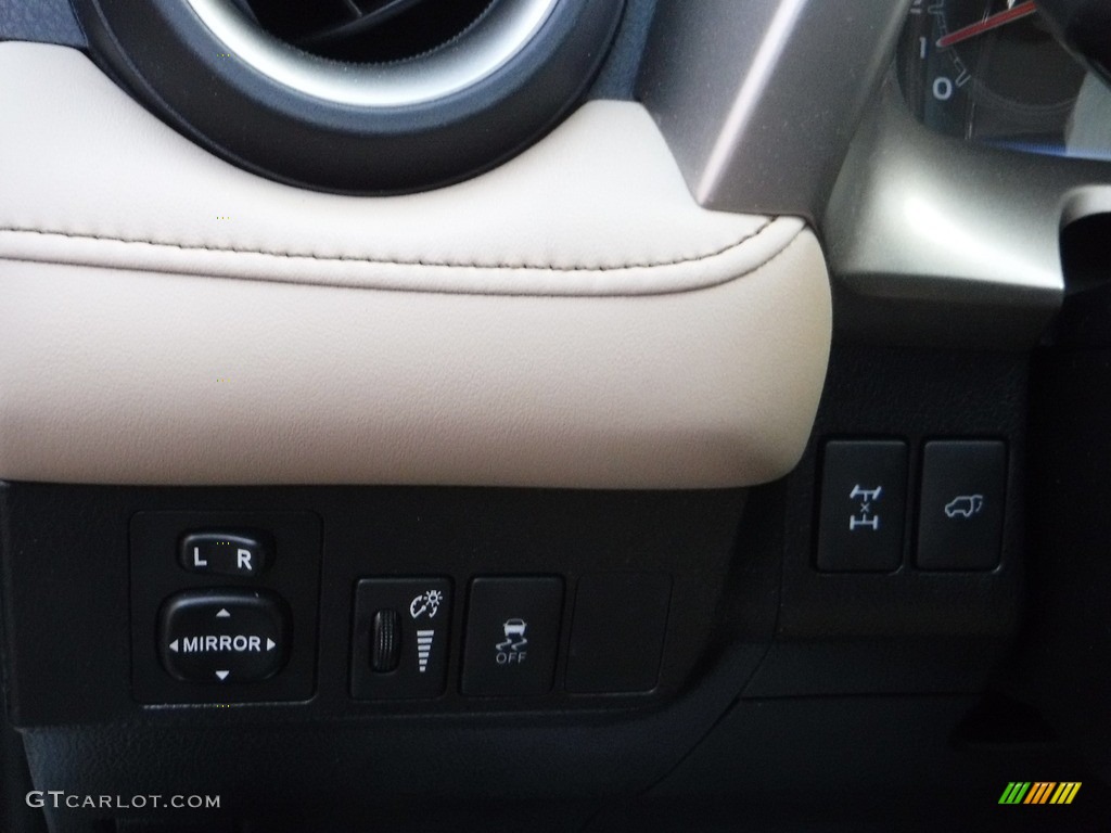 2015 RAV4 Limited AWD - Blizzard Pearl / Latte photo #22