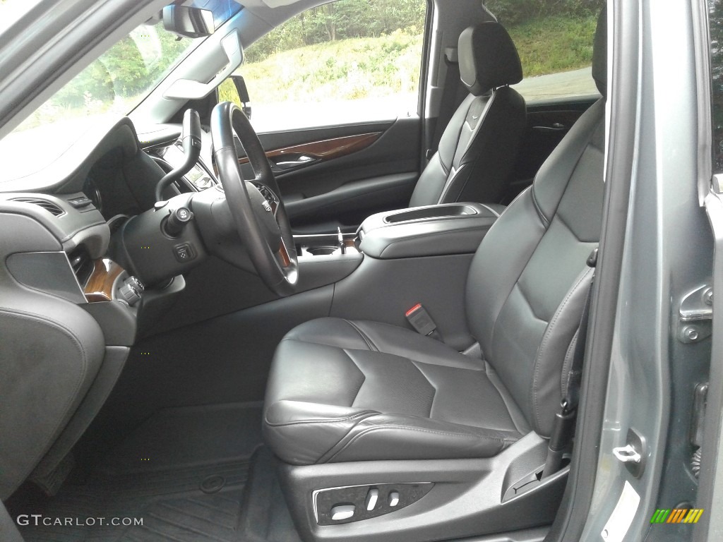 Jet Black Interior 2019 Cadillac Escalade Premium Luxury 4WD Photo #143003836