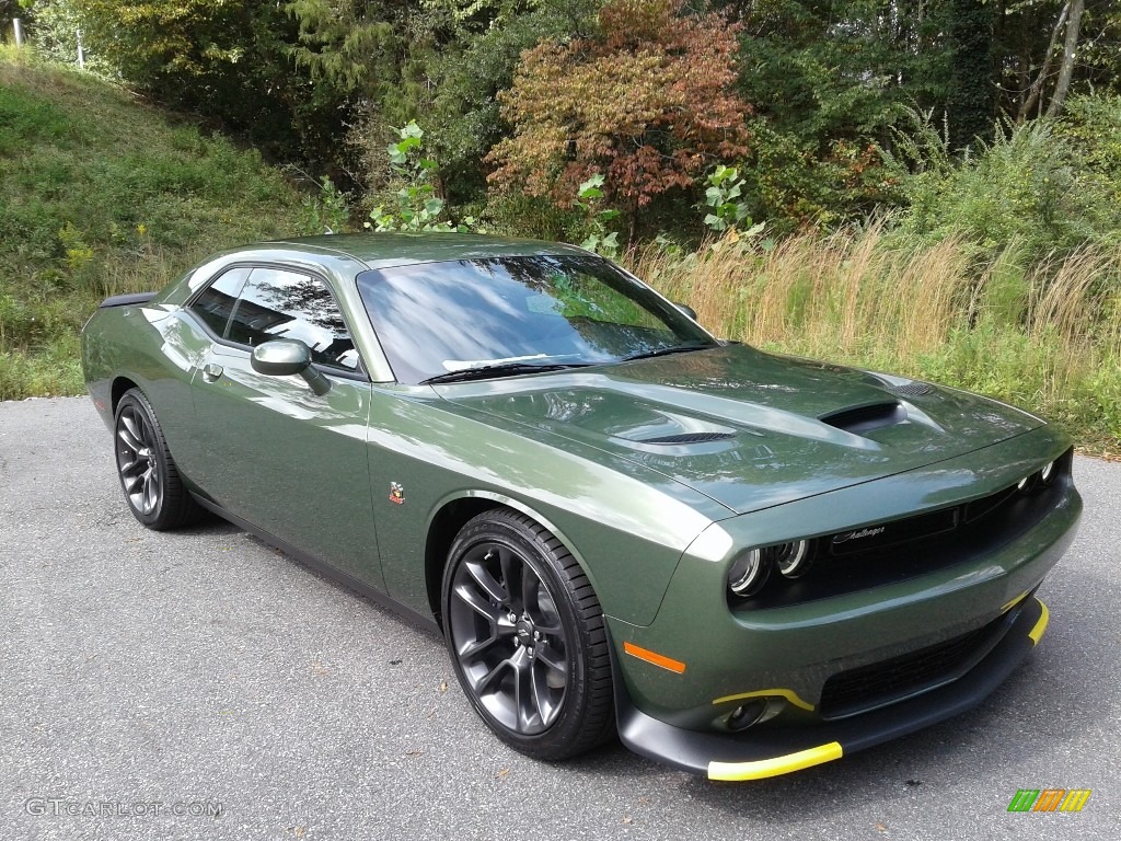 F8 Green 2021 Dodge Challenger R/T Scat Pack Exterior Photo #143004277