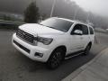 2020 Super White Toyota Sequoia Limited 4x4  photo #14