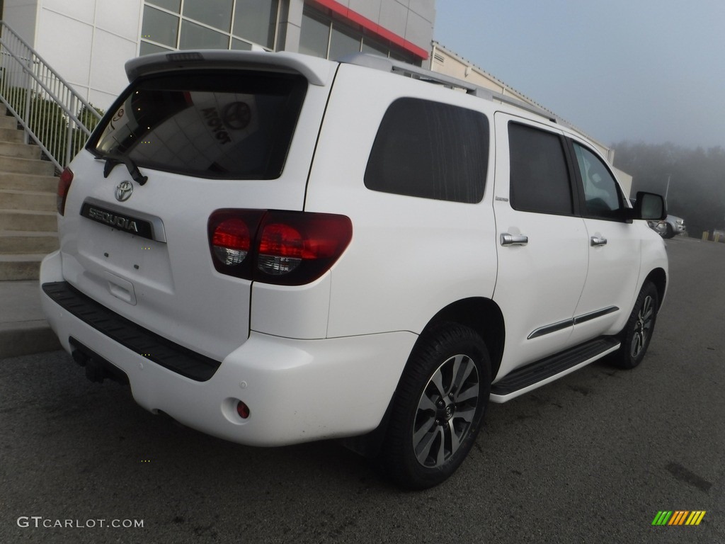 2020 Sequoia Limited 4x4 - Super White / Graphite photo #19