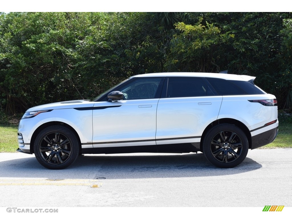 2018 Range Rover Velar R Dynamic SE - Indus Silver Metallic / Light Oyster/Ebony photo #7