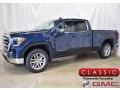 2021 Pacific Blue Metallic GMC Sierra 1500 SLE Crew Cab 4WD #143005571