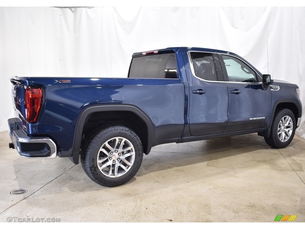 2021 Sierra 1500 SLE Crew Cab 4WD - Pacific Blue Metallic / Jet Black photo #2