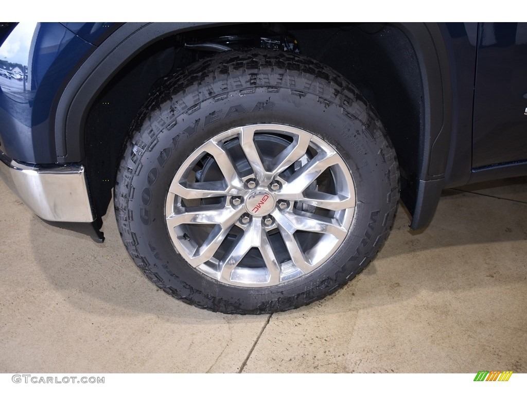 2021 Sierra 1500 SLE Crew Cab 4WD - Pacific Blue Metallic / Jet Black photo #5