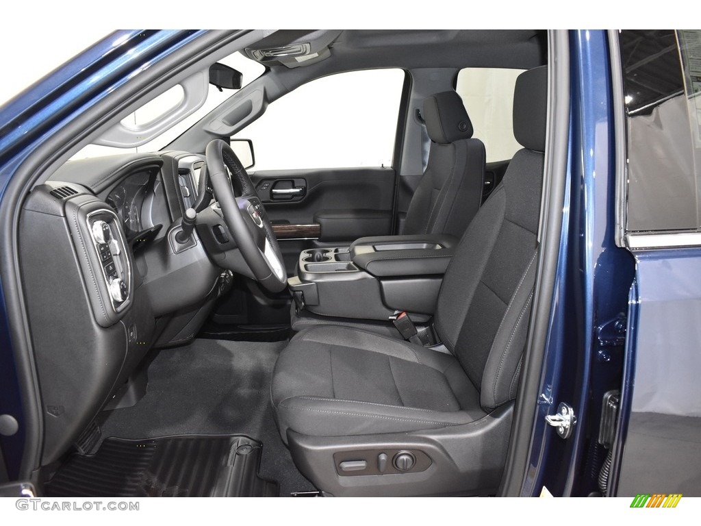2021 Sierra 1500 SLE Crew Cab 4WD - Pacific Blue Metallic / Jet Black photo #6