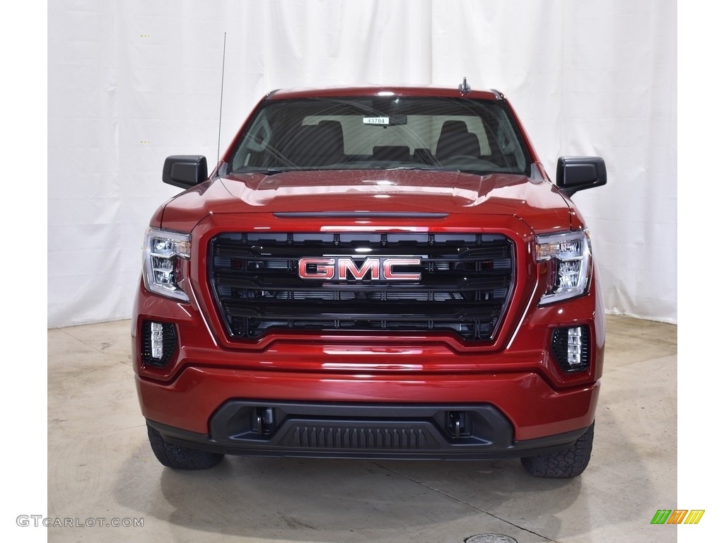 2021 Sierra 1500 Elevation Double Cab 4WD - Cayenne Red Tintcoat / Jet Black photo #4