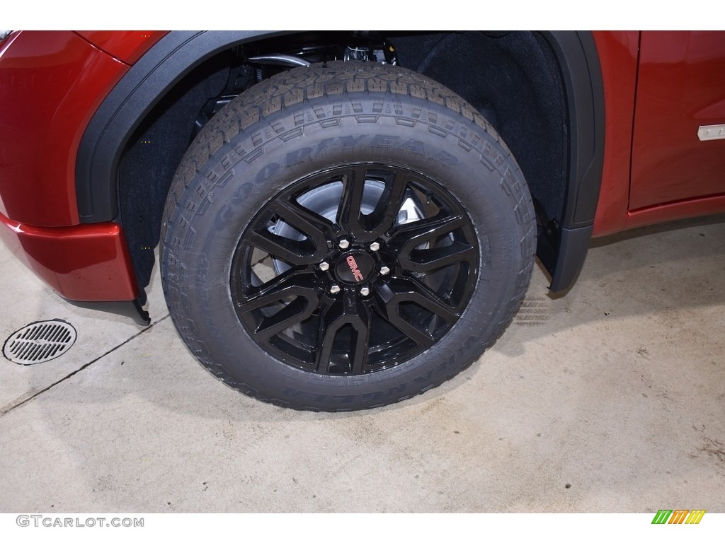 2021 Sierra 1500 Elevation Double Cab 4WD - Cayenne Red Tintcoat / Jet Black photo #5