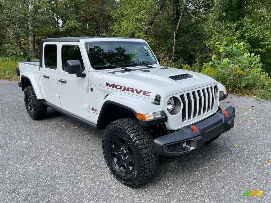 Bright White 2021 Jeep Gladiator Mojave 4x4 Exterior Photo #143009531