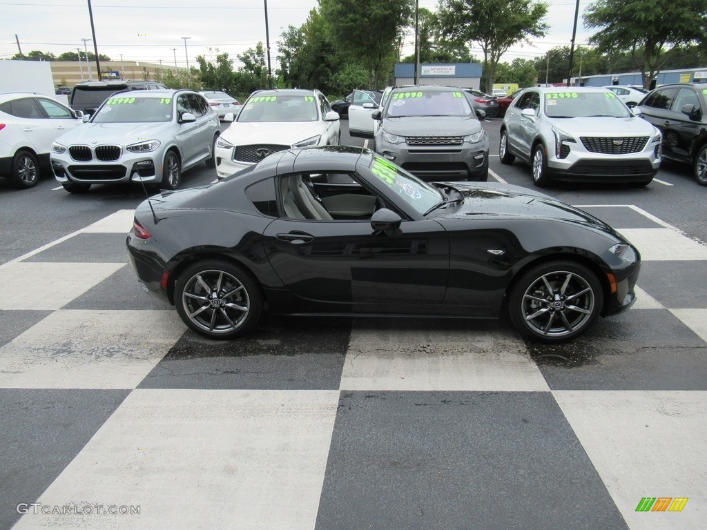 Jet Black Mica 2021 Mazda MX-5 Miata RF Grand Touring Exterior Photo #143009819