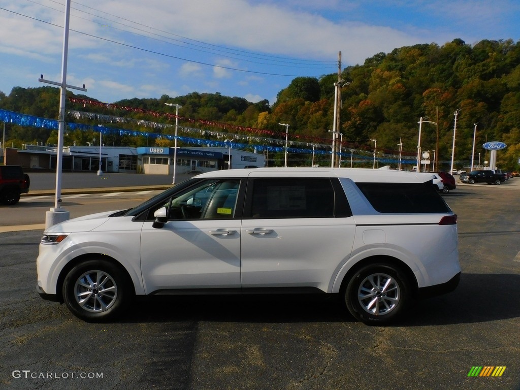 Snow White Pearl 2022 Kia Carnival LX Exterior Photo #143009942