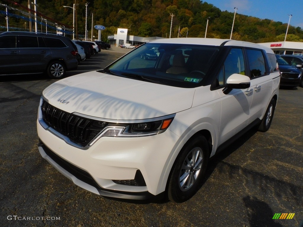 Snow White Pearl 2022 Kia Carnival LX Exterior Photo #143009966