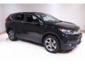 2018 Crystal Black Pearl Honda CR-V EX AWD  photo #1