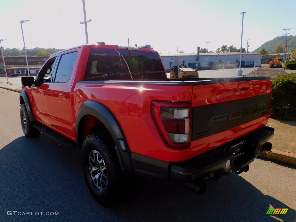 2021 F150 SVT Raptor SuperCrew 4x4 - Code Orange / Raptor Black photo #5