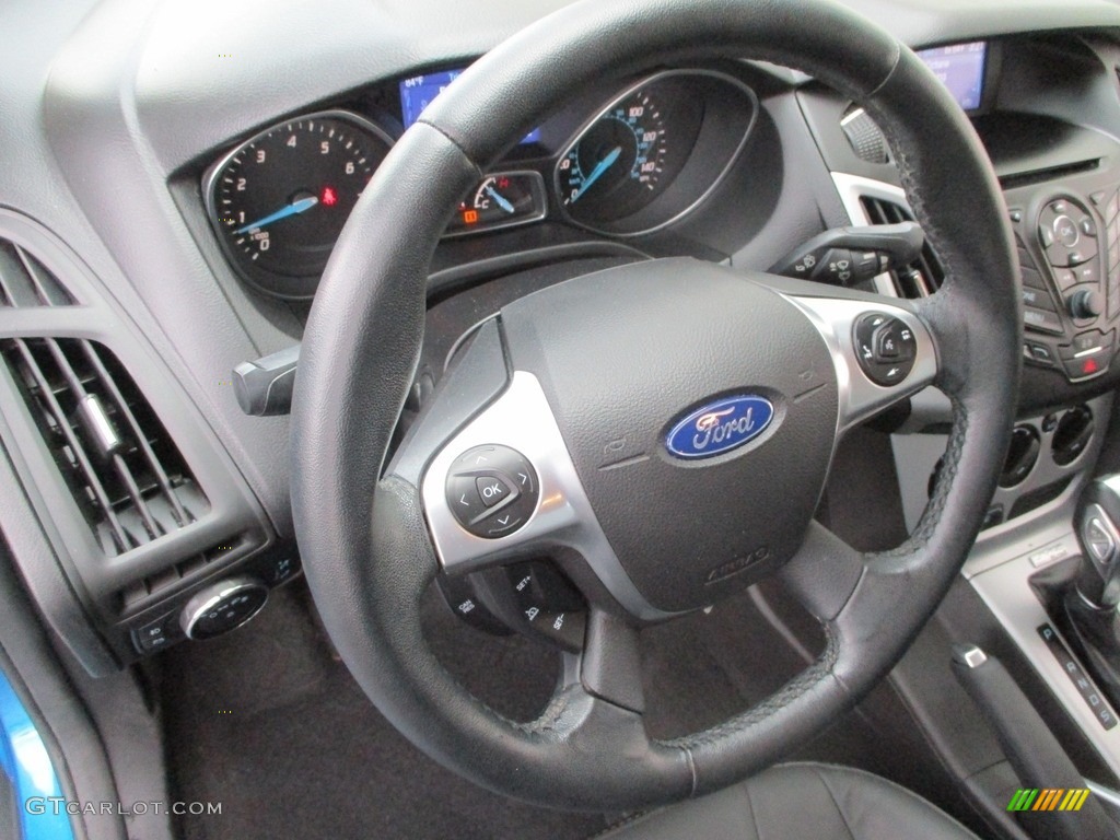 2014 Focus SE Sedan - Blue Candy / Charcoal Black photo #14