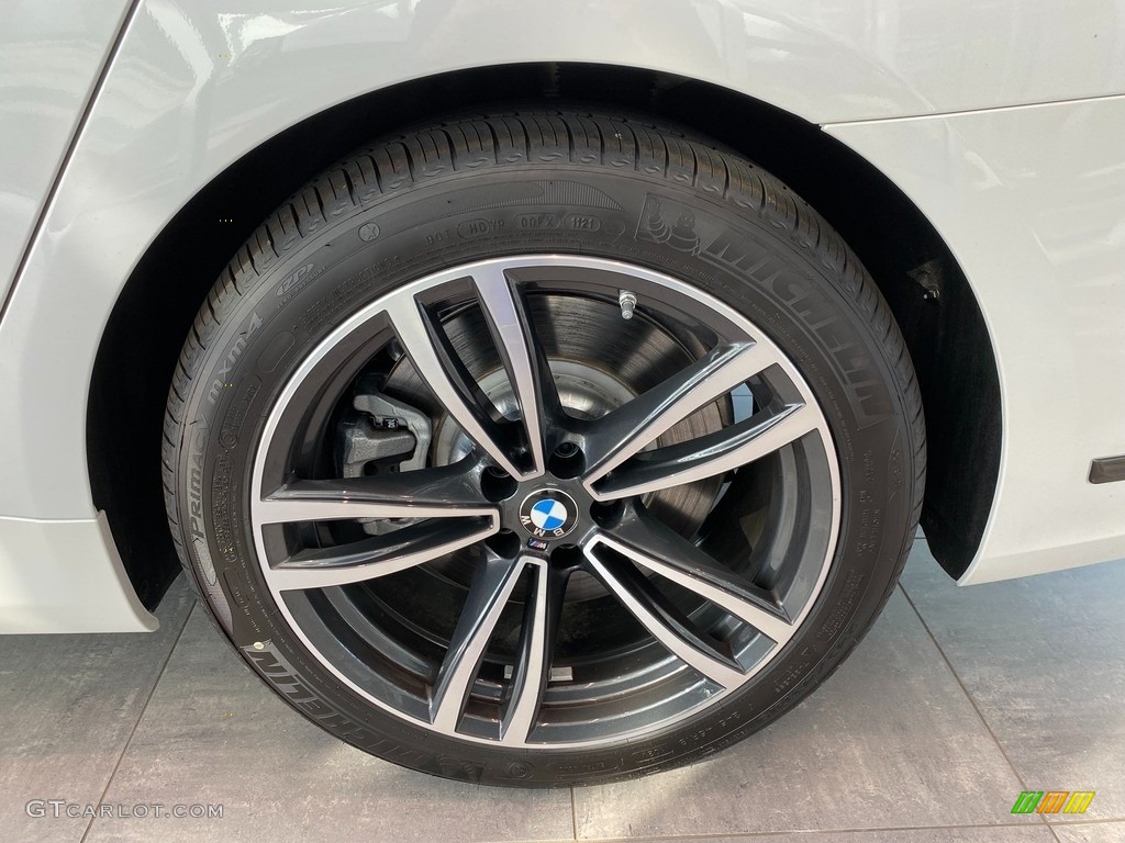 2022 7 Series 750i xDrive Sedan - Mineral White Metallic / Black photo #3