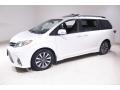 2020 Blizzard White Pearl Toyota Sienna Limited  photo #3