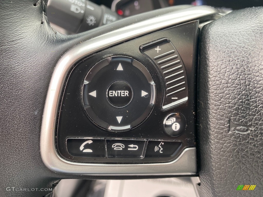 2018 CR-V Touring AWD - Gunmetal Metallic / Gray photo #19