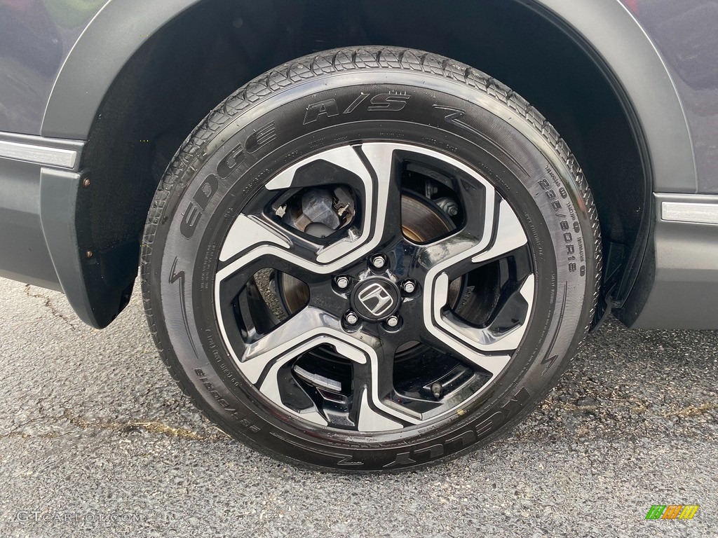 2018 CR-V Touring AWD - Gunmetal Metallic / Gray photo #44
