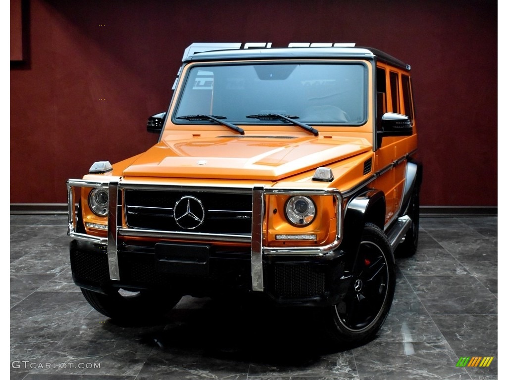 Sunset Beam Orange Mercedes-Benz G