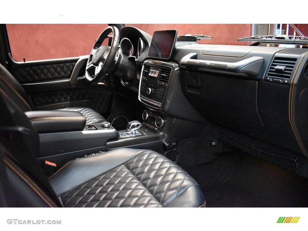 2017 Mercedes-Benz G 63 AMG designo Black Dashboard Photo #143012806