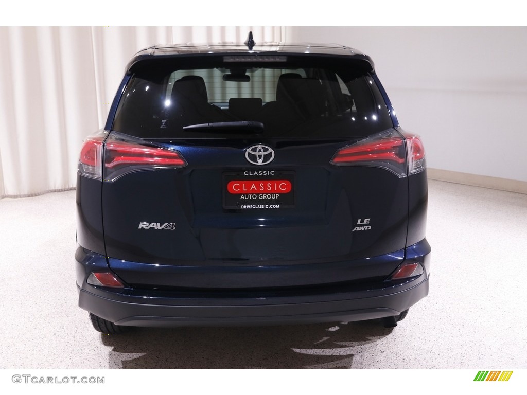 2018 RAV4 LE - Galactic Aqua Mica / Black photo #19