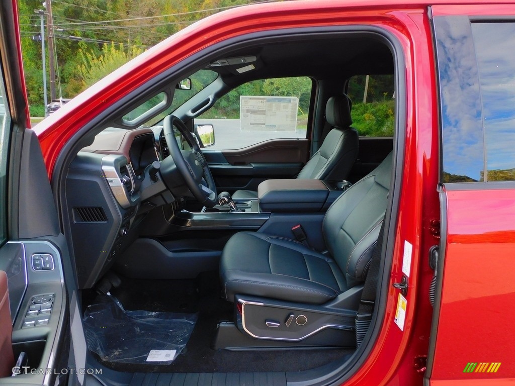 2021 F150 Lariat SuperCrew 4x4 - Rapid Red / Black photo #11