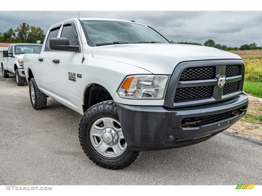 Bright White 2017 Ram 2500 Tradesman Crew Cab 4x4 Exterior Photo #143013607